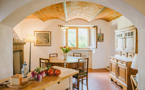 Semesterboende Corte: Kök, Lunchrum