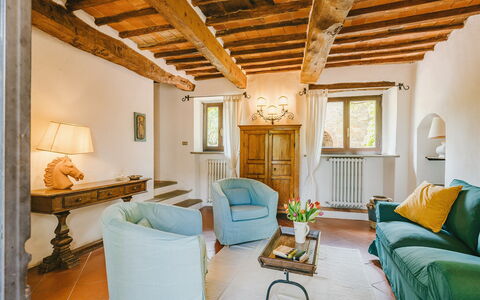 Semesterboende Corte: Vardagsrum