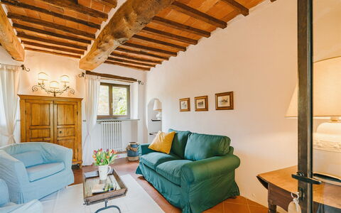 Semesterboende Corte: Vardagsrum