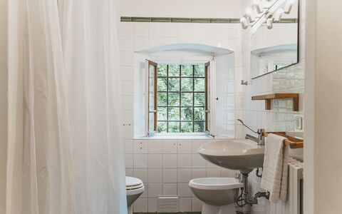 Semesterboende Villa: Badrum