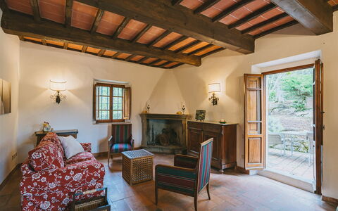 Semesterboende Villa: Vardagsrum