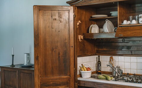 Semesterboende Loggetta: Kök