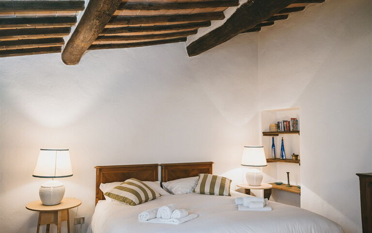 Semesterboende Loggetta: sovrum