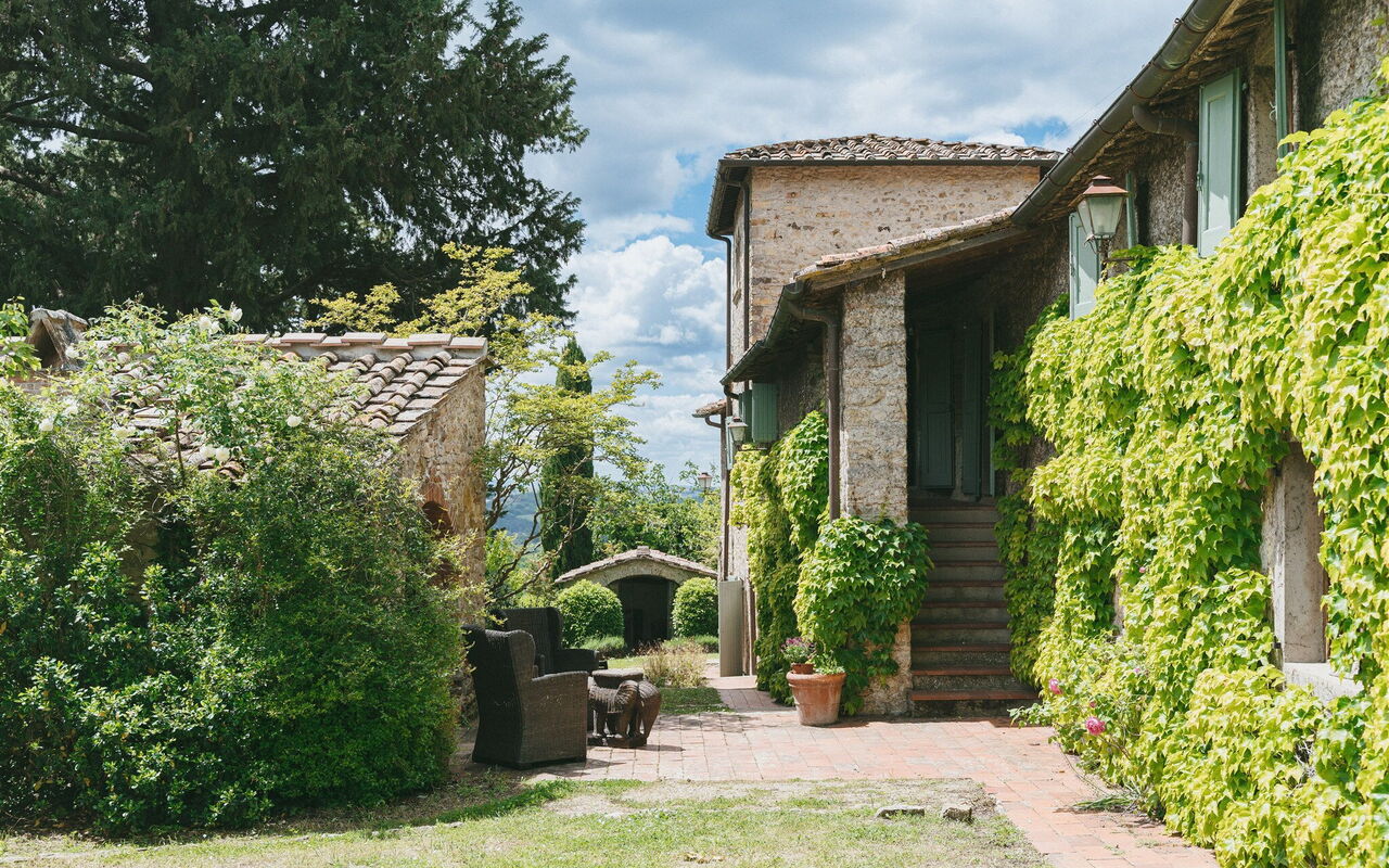 Podere Lupinati: Exteriör, Trädgård, Utomhus