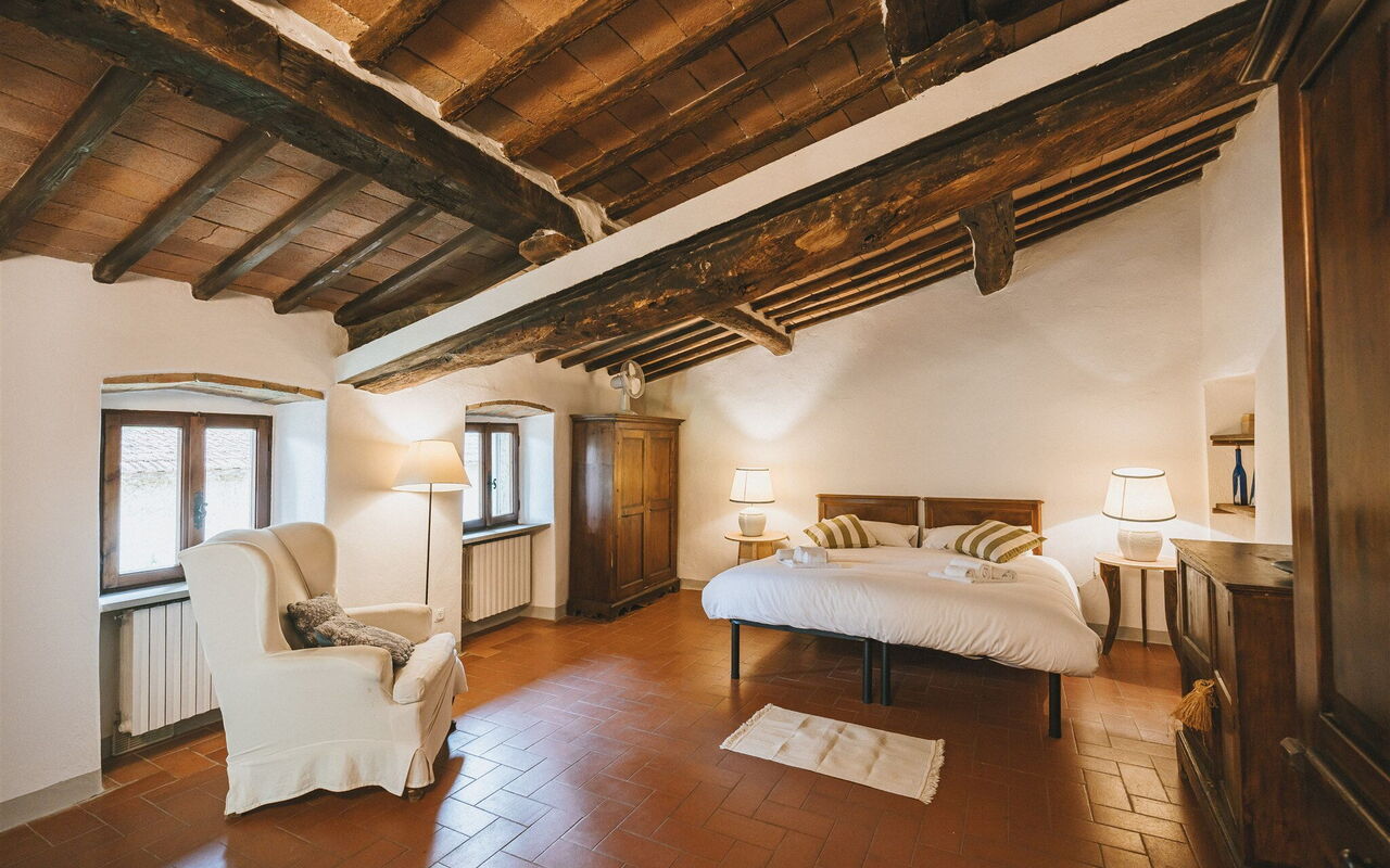 Semesterboende Loggetta: sovrum