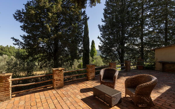 Semesterboende Granaio: Balkong / terrass / uteplats