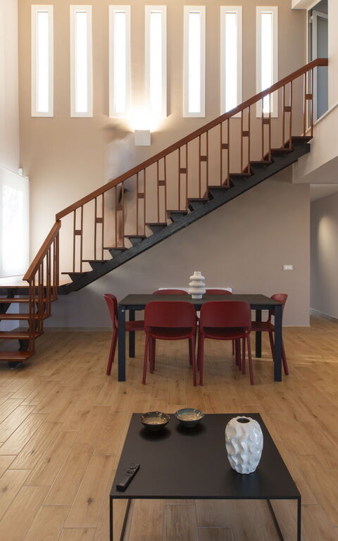 Villa Aversa: Lunchrum, Vardagsrum