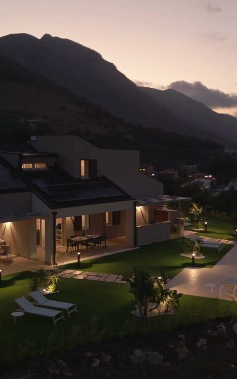 Villa Aversa: Exteriör, slå samman, Trädgård, Utomhus, Visningar