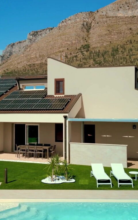 Villa Aversa: Exteriör, slå samman, Trädgård, Utomhus, Visningar