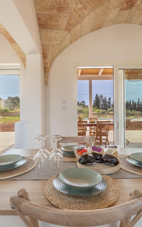 Villa Incantesimo: Kök, Lunchrum, Vardagsrum