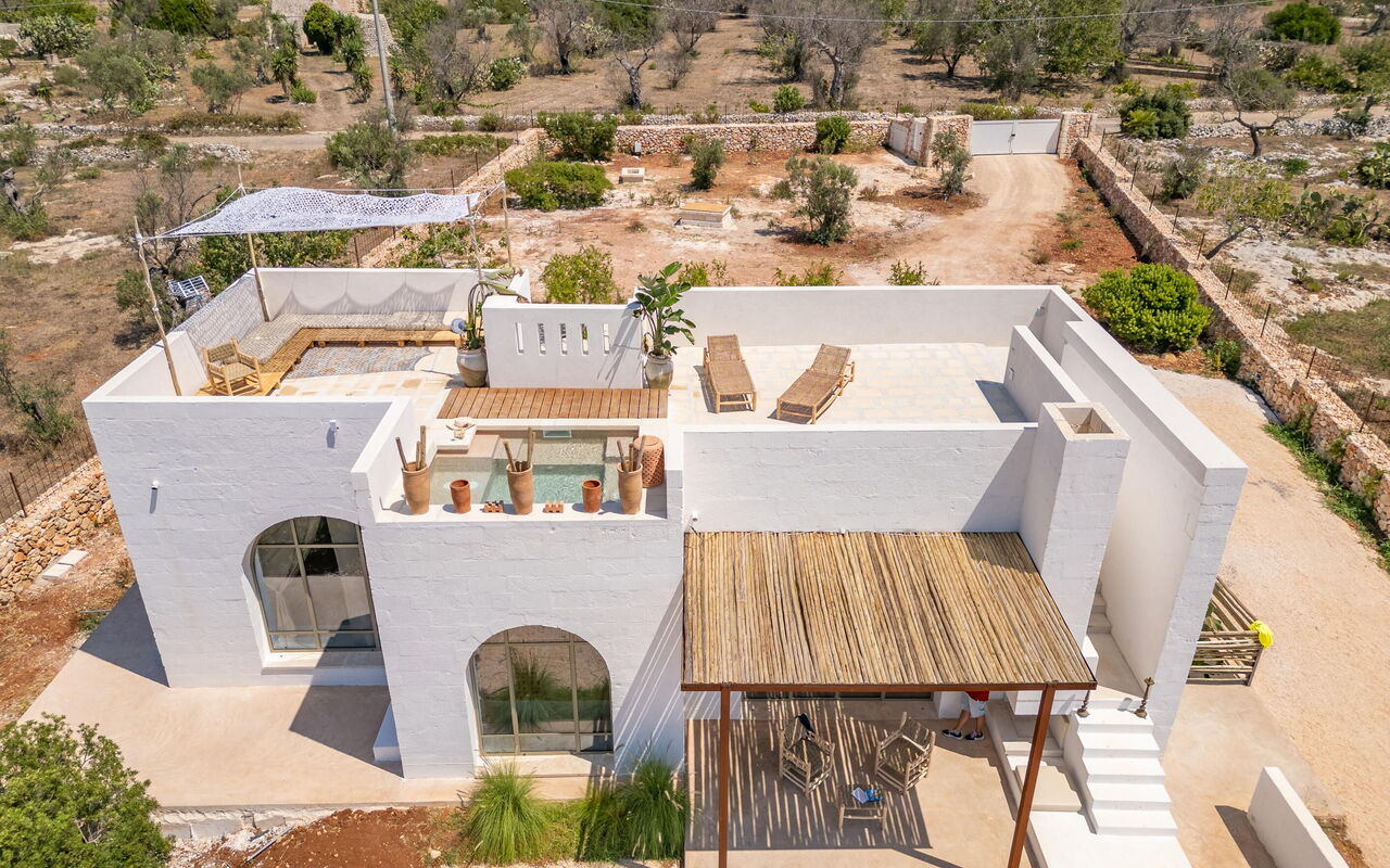 Villa Perla Del Sud: Balkong / terrass / uteplats, Exteriör, Utomhus, Visningar