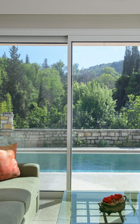 Villa Eleas Ikos: Vardagsrum