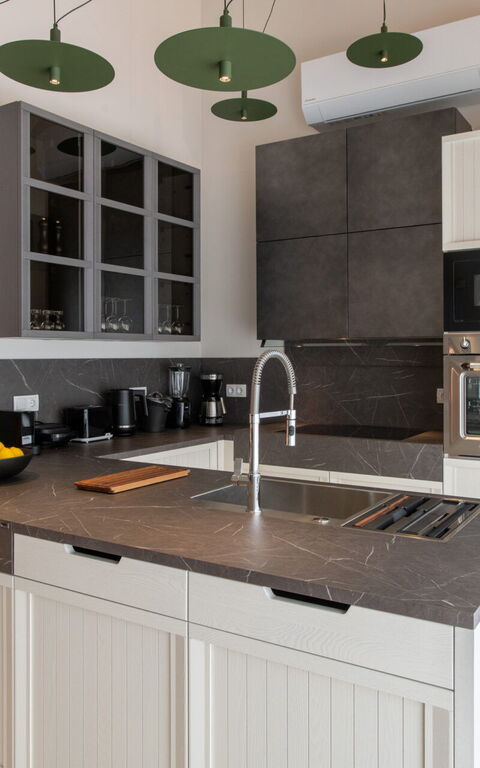 Villa Eleas Ikos: Kök