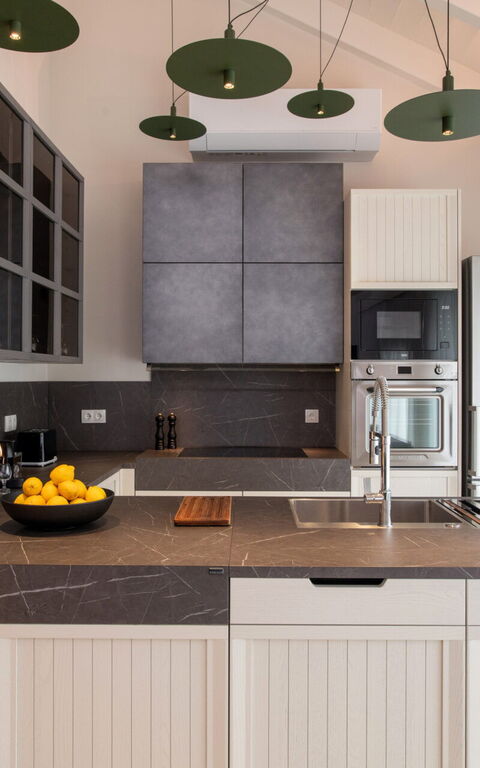 Villa Eleas Ikos: Kök