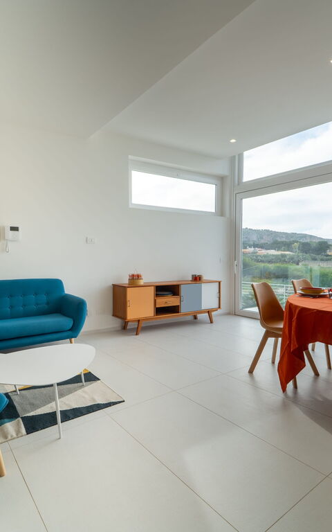 Villa Pizzolungo: Lunchrum, Vardagsrum