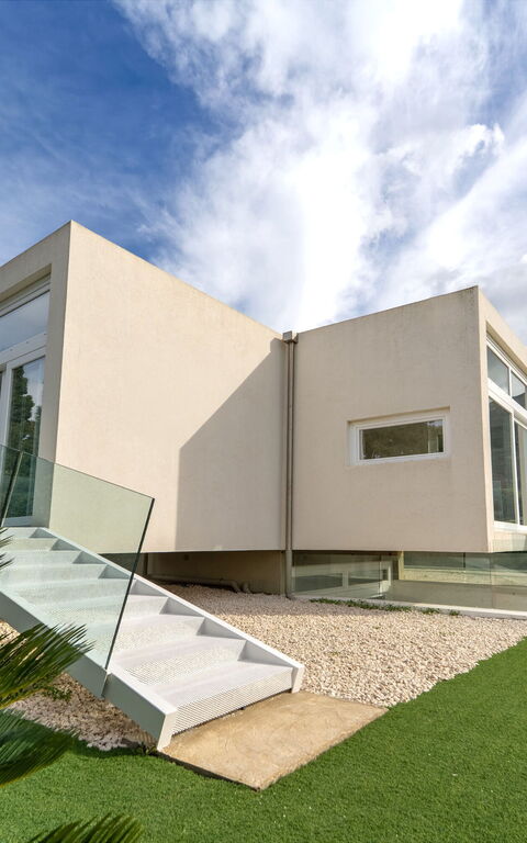 Villa Pizzolungo: Exteriör, Utomhus