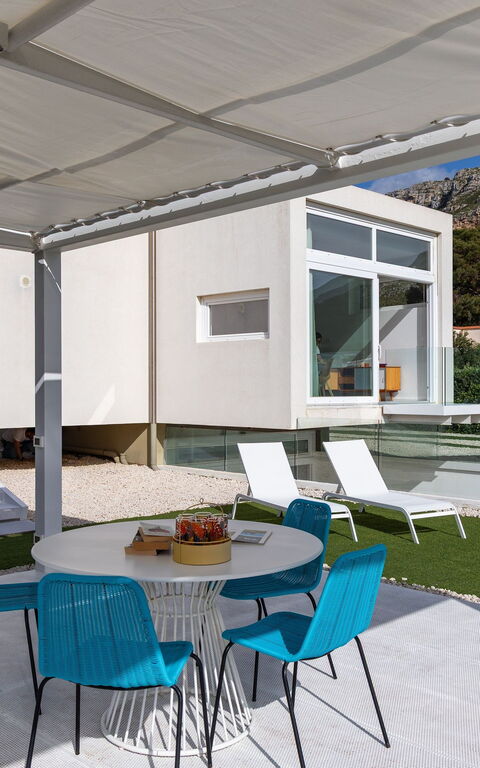 Villa Pizzolungo: Balkong / terrass / uteplats