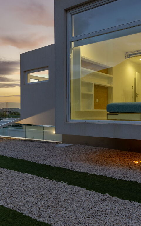 Villa Pizzolungo: Exteriör, Utomhus