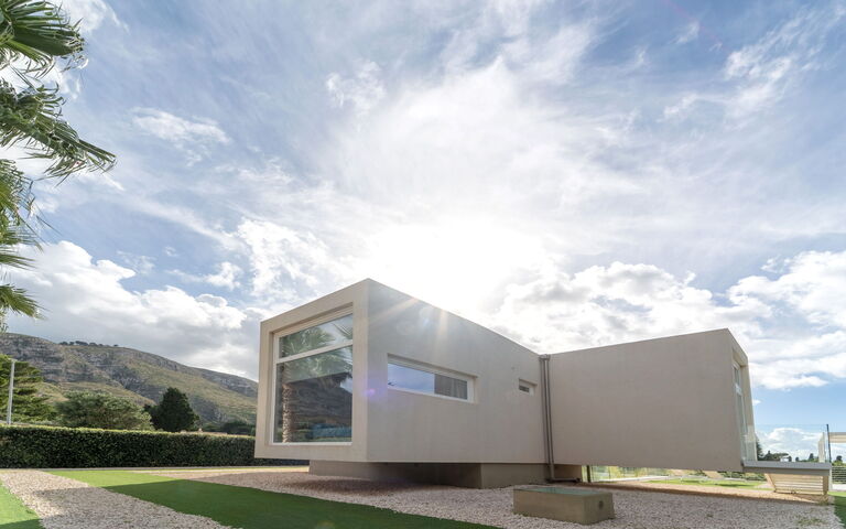 Villa Pizzolungo: Exteriör, Utomhus