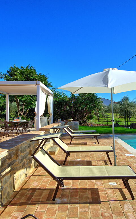 Villa Anna: Exteriör, slå samman, Utomhus