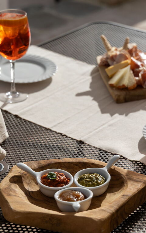 Villa Anna: Mat, Utomhus