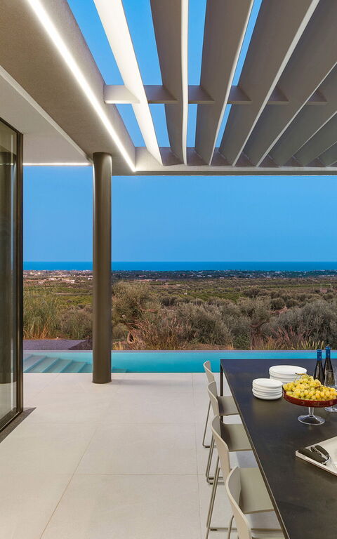 Villa Calypso: Balkong / terrass / uteplats, Exteriör, Utomhus, Visningar