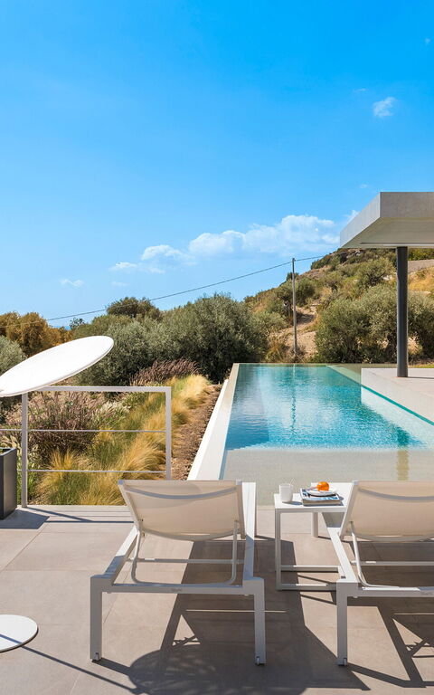 Villa Calypso: Balkong / terrass / uteplats, Exteriör, Utomhus