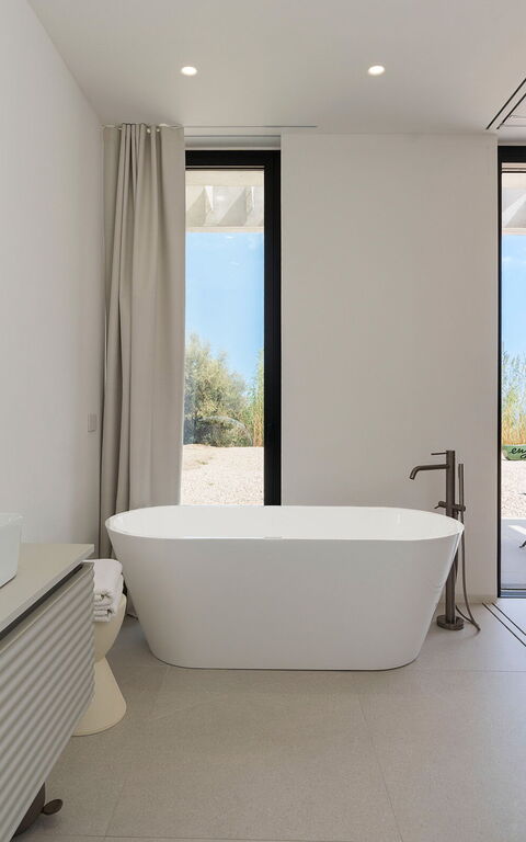 Villa Calypso: Badrum