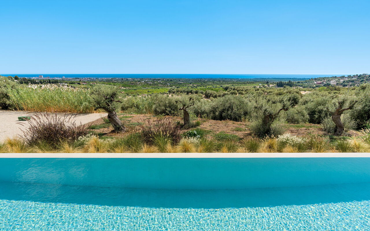 Villa Calypso: Exteriör, slå samman, Utomhus