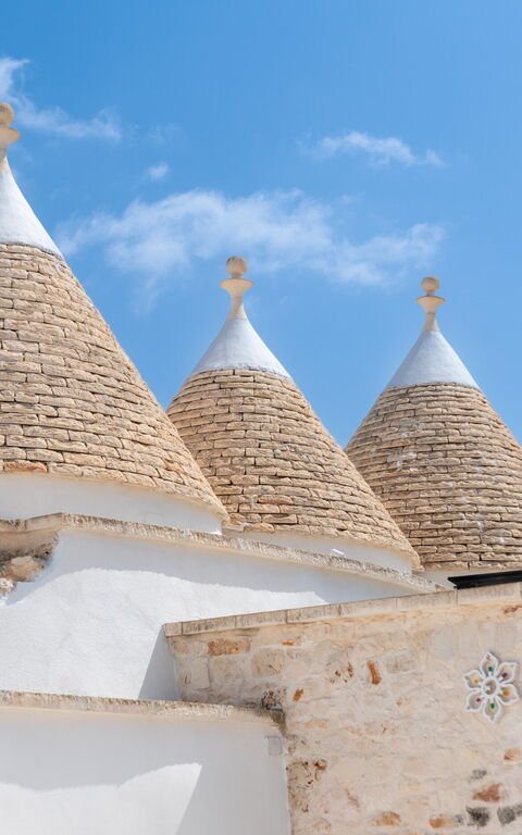 Trulli di Luccio: Bekvämligheter, Exteriör
