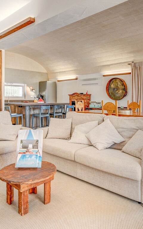 Trulli di Luccio: Vardagsrum