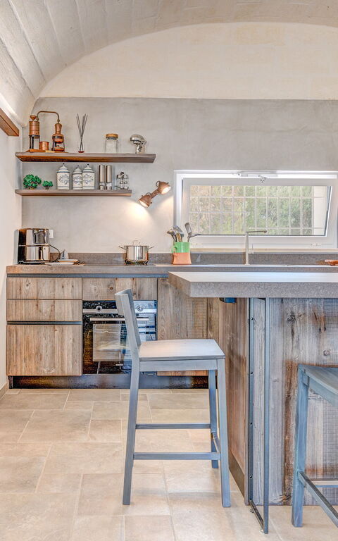 Trulli di Luccio: Kök, Lunchrum