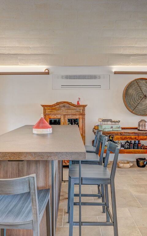 Trulli di Luccio: Kök, Lunchrum