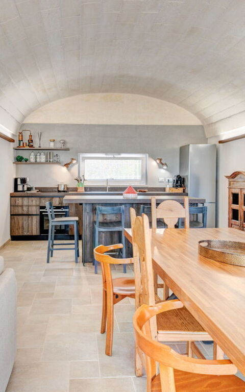 Trulli di Luccio: Lunchrum, Vardagsrum