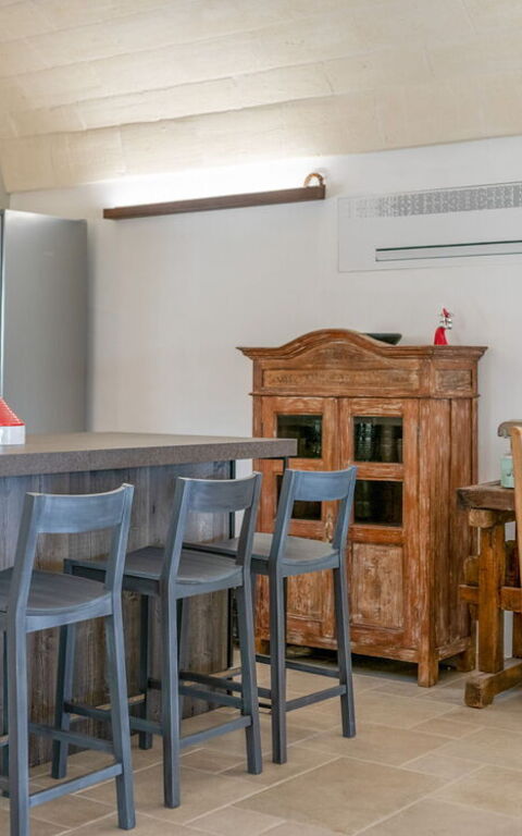 Trulli di Luccio: Kök, Lunchrum