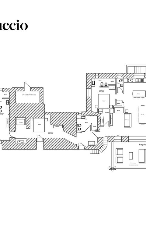 Trulli di Luccio: Planimetri