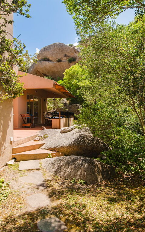 Villa Cala Serena: Exteriör, Utomhus