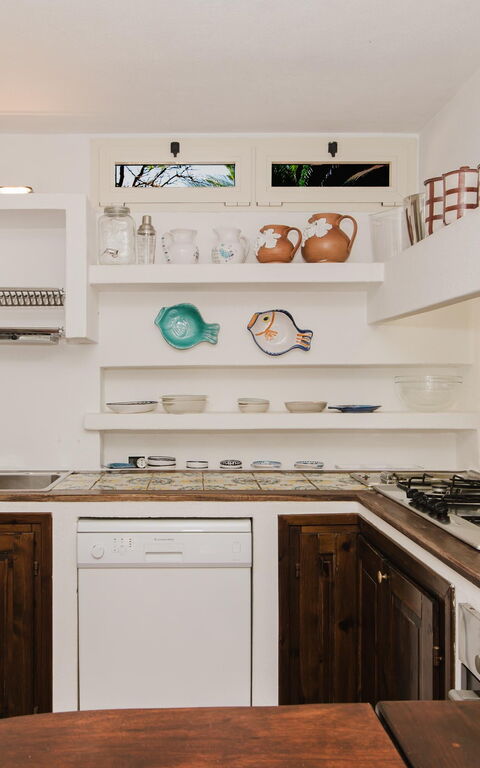 Villa Cala Serena: Kök