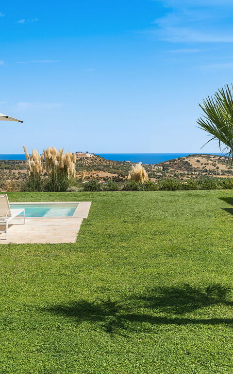 Villa Petite Afrique: Exteriör, slå samman, Trädgård, Utomhus