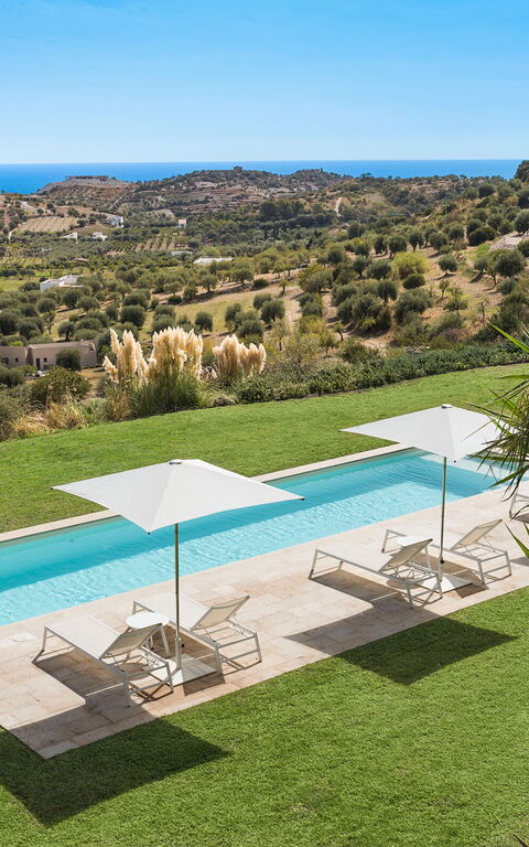 Villa Petite Afrique: Exteriör, slå samman, Trädgård, Utomhus