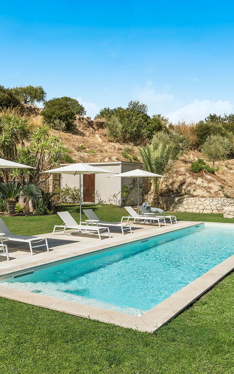 Villa Petite Afrique: Exteriör, slå samman, Trädgård, Utomhus