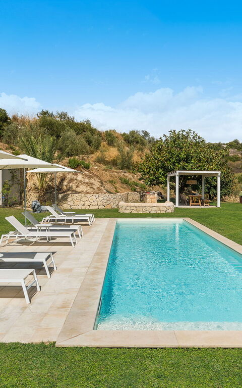 Villa Petite Afrique: Exteriör, slå samman, Trädgård, Utomhus