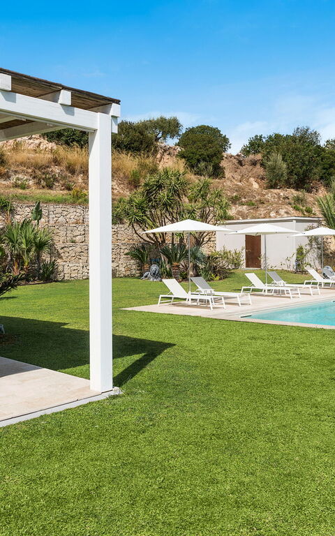 Villa Petite Afrique: Exteriör, slå samman, Trädgård, Utomhus