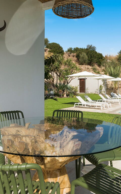 Villa Petite Afrique: Balkong / terrass / uteplats, Exteriör, slå samman, Trädgård, Utomhus