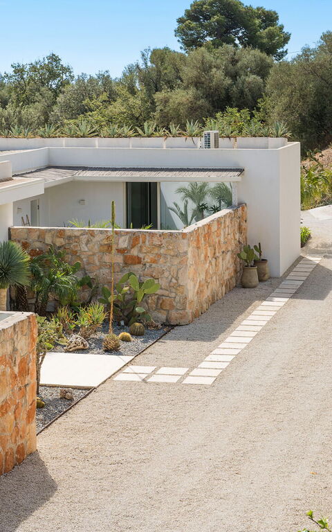 Villa Petite Afrique: Huvudentré