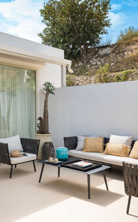 Villa Petite Afrique: Balkong / terrass / uteplats, Exteriör, Utomhus