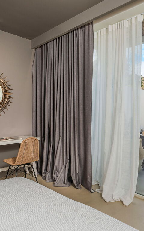 Villa Petite Afrique: sovrum