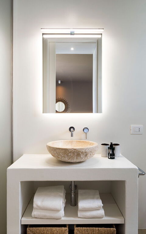 Villa Petite Afrique: Badrum