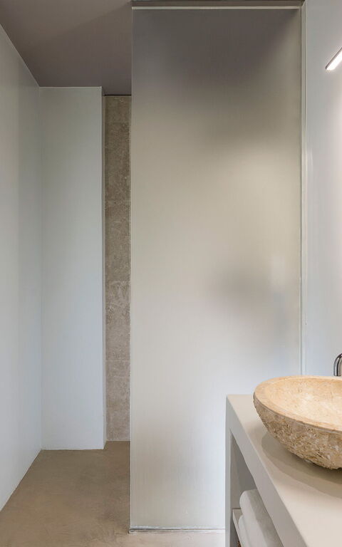 Villa Petite Afrique: Badrum