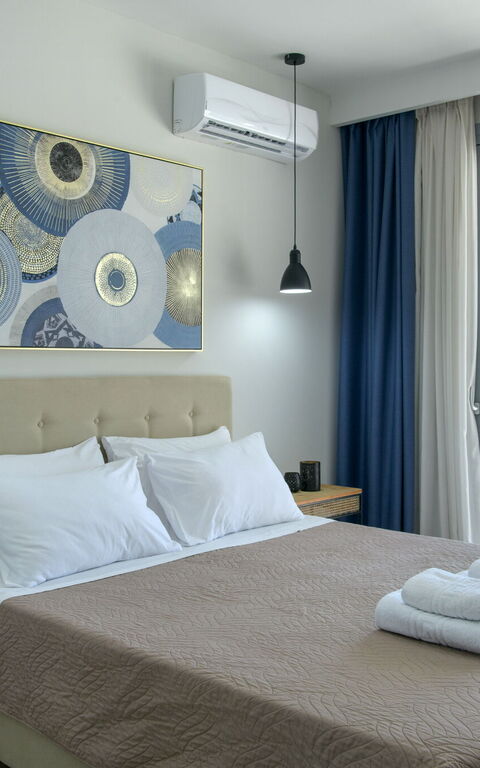 Villa Alkyoni: sovrum